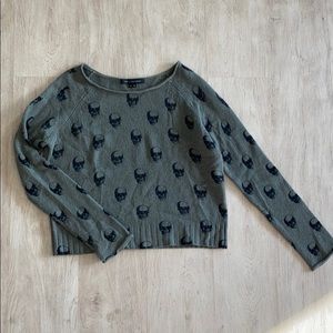 Skull cashmere sweater